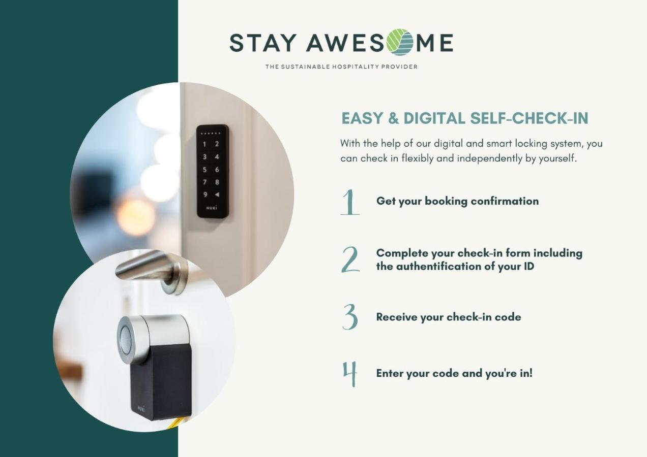 Stay Awesome - Schonfeld Apartment, Netflix Und Kostenloses Parken Kassel Buitenkant foto