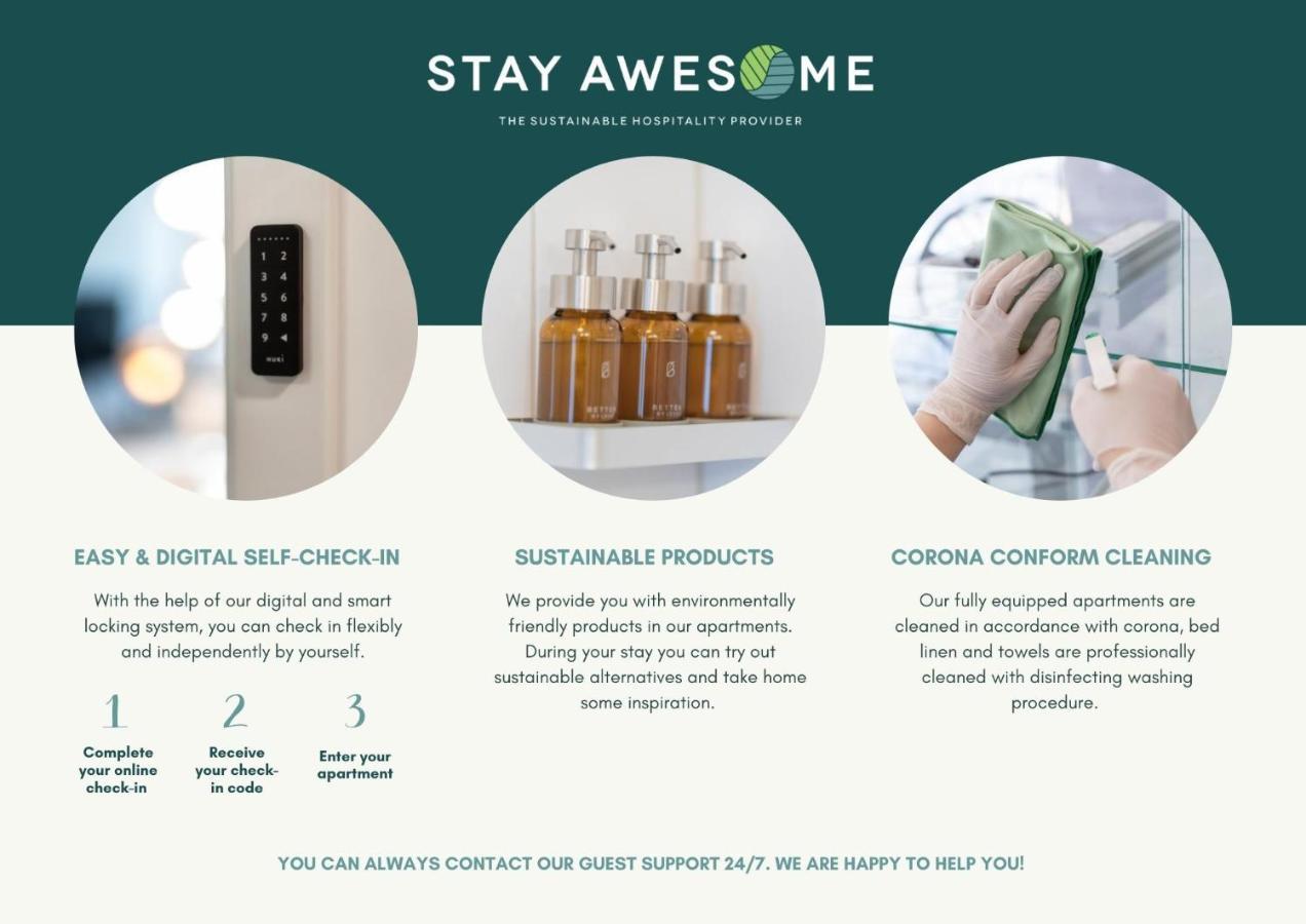 Stay Awesome - Schonfeld Apartment, Netflix Und Kostenloses Parken Kassel Buitenkant foto