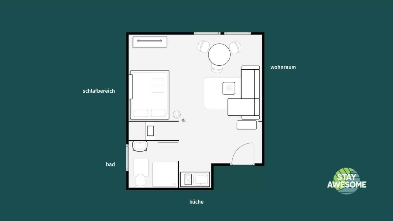 Stay Awesome - Schonfeld Apartment, Netflix Und Kostenloses Parken Kassel Buitenkant foto